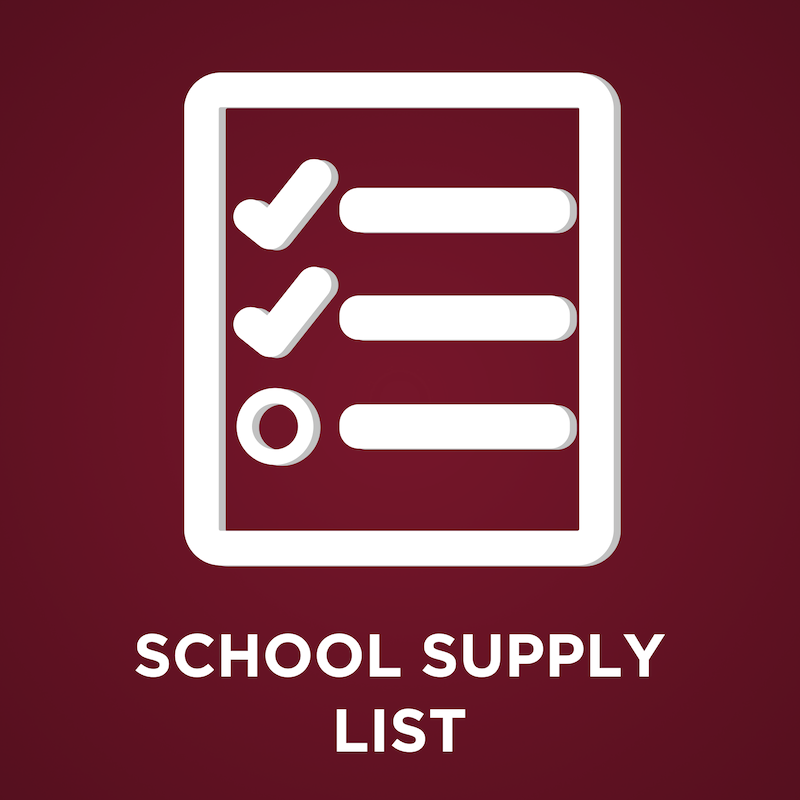 School Supply List 